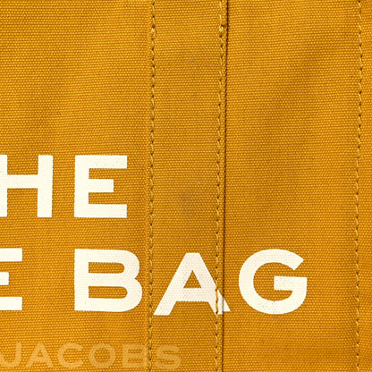Marc Jacobs Cotton Canvas The Traveler Tote Bag Slate Yellow 11 of 12