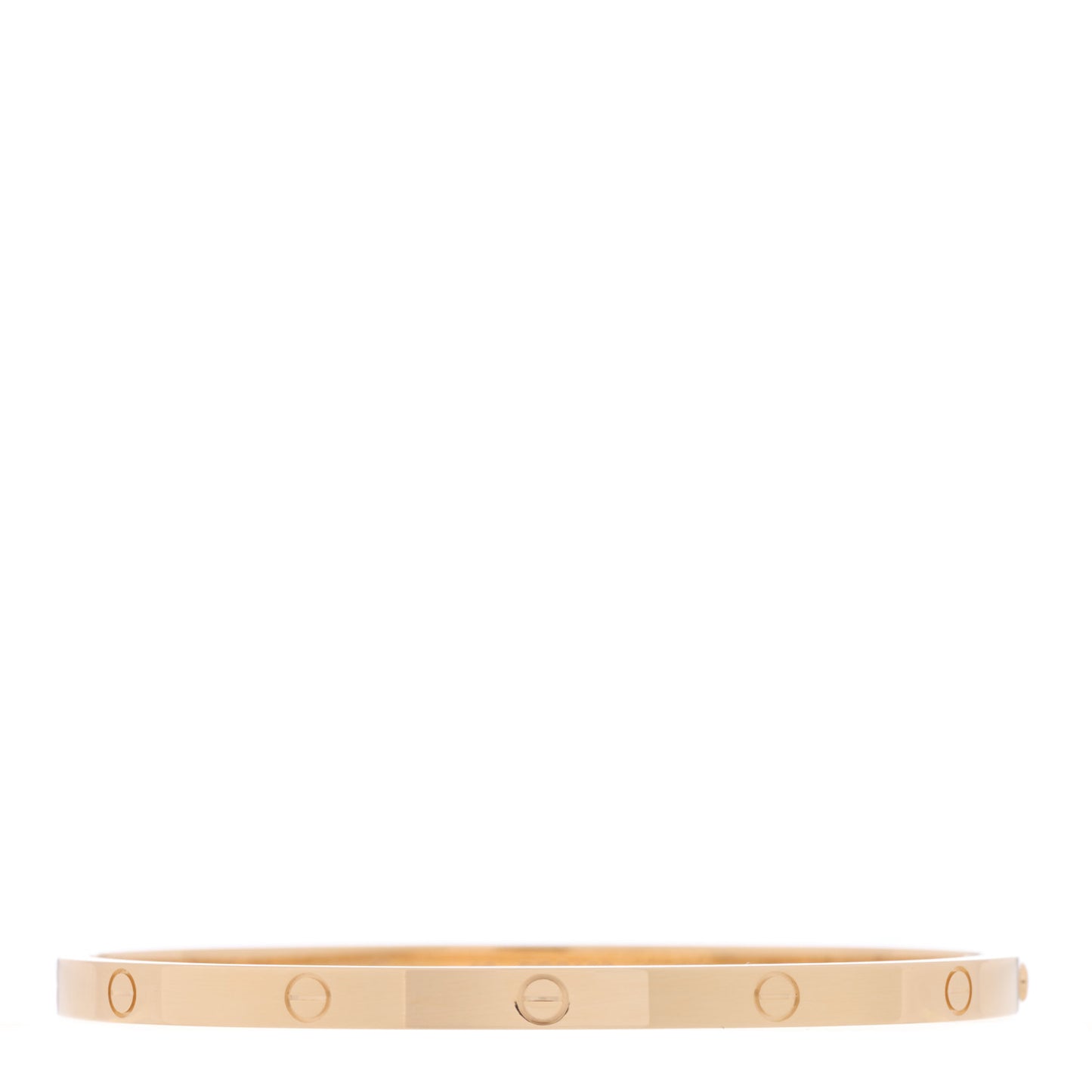 18K Yellow Gold Small LOVE Bracelet 16