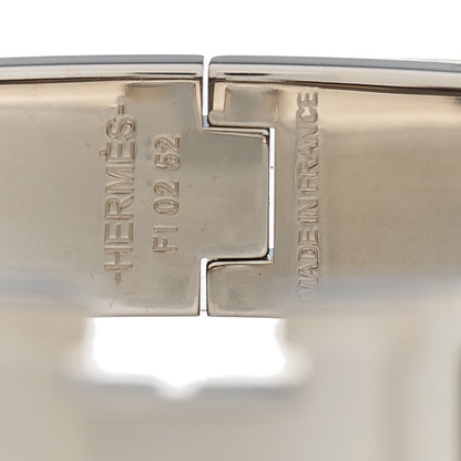 Hermes Enamel Narrow Clic Clac H Bracelet PM Black 3 of 3