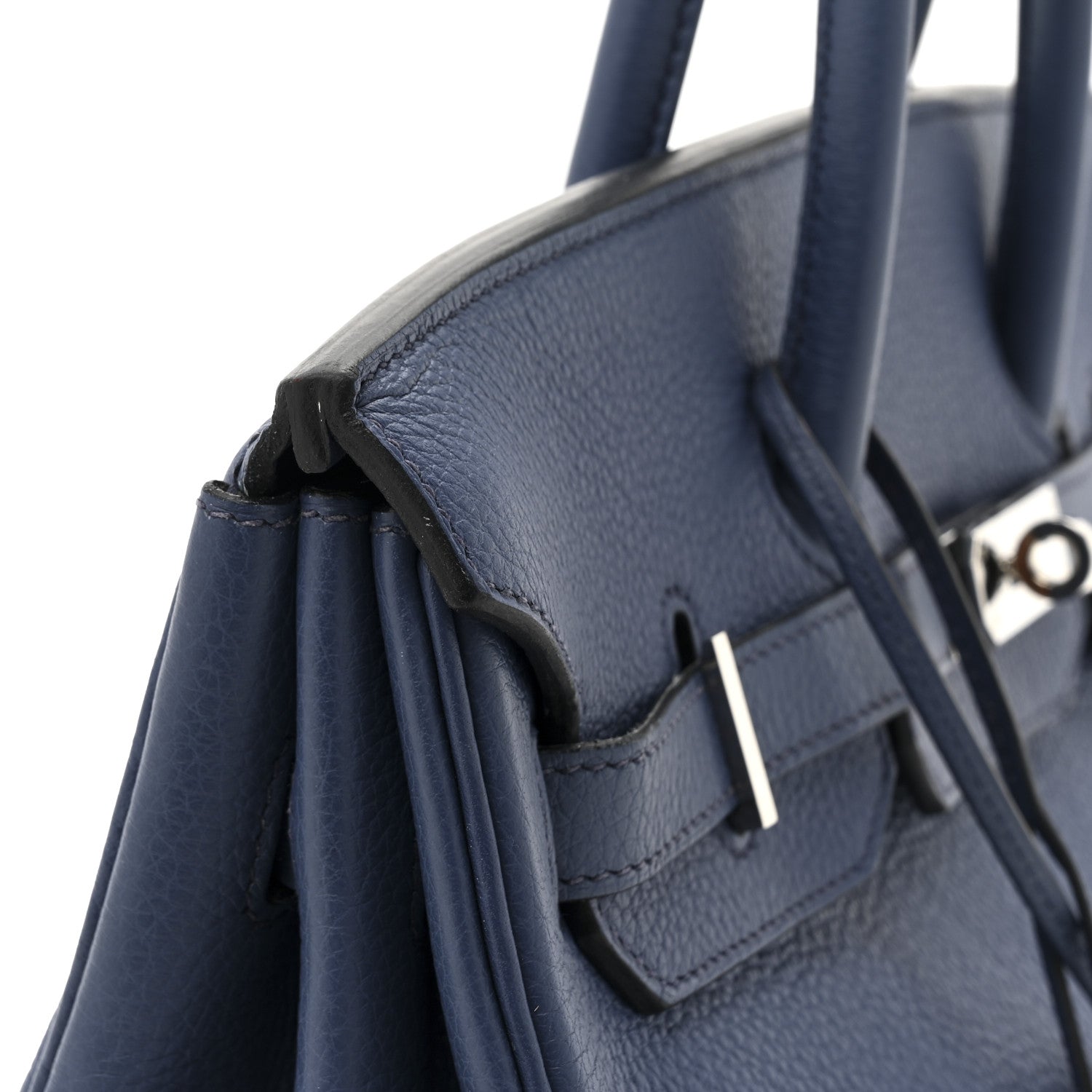 Hermes Togo Birkin 35 Bleu Brighton 17 of 20
