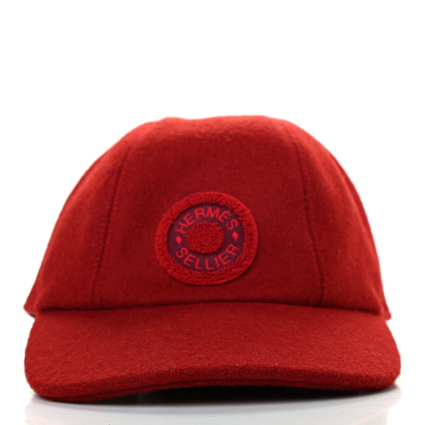 Wool Davis Varsity Cap 56 Rouge