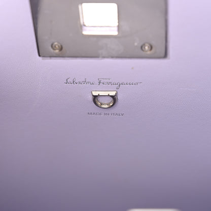 Salvatore Ferragamo Calfskin Floral Print Small The Studio Bag Mascarpone 7 of 11