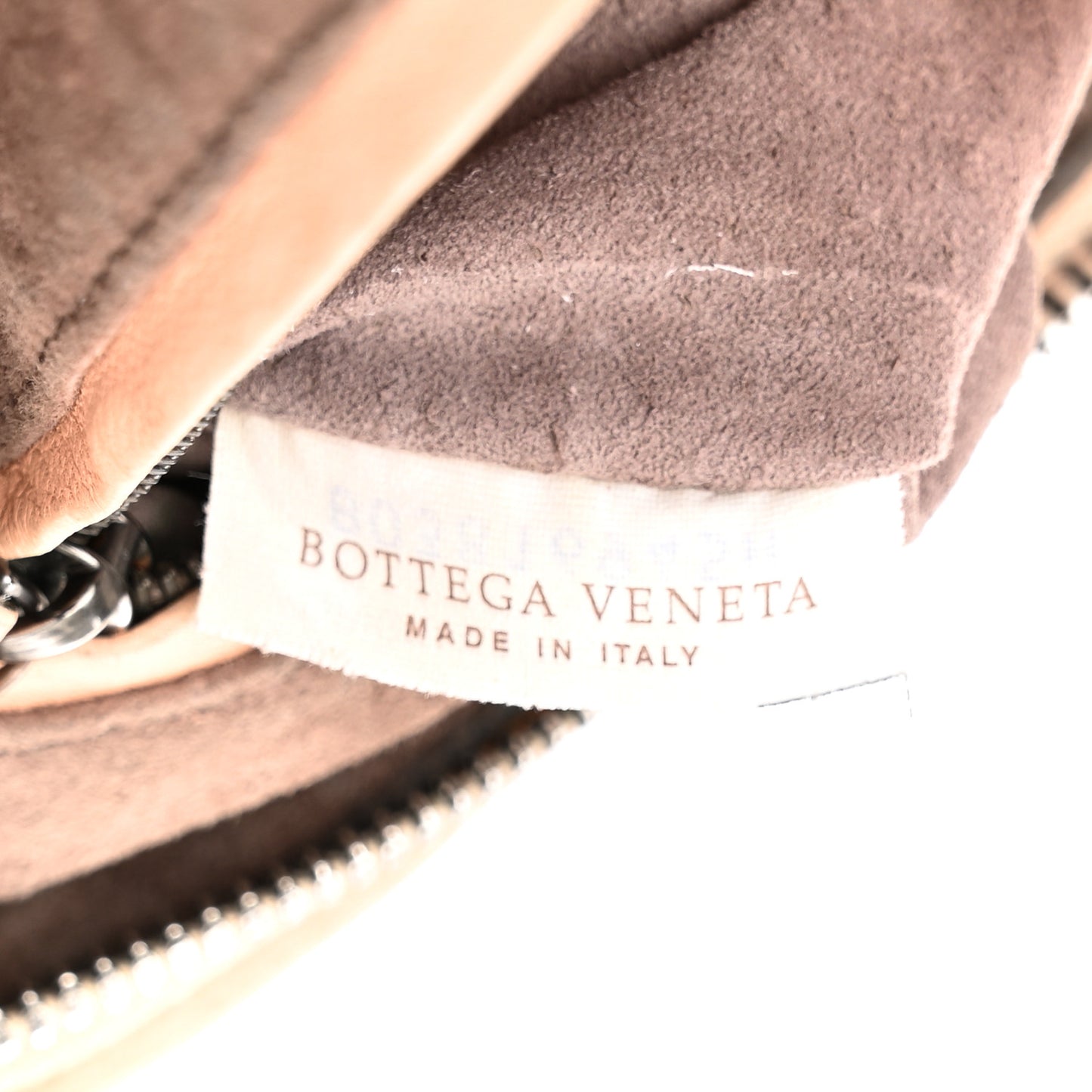 Nappa Intrecciato Nodini Crossbody Messenger Nude
