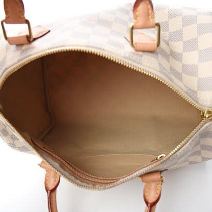 Louis Vuitton Damier Azur Speedy 30 4 of 9
