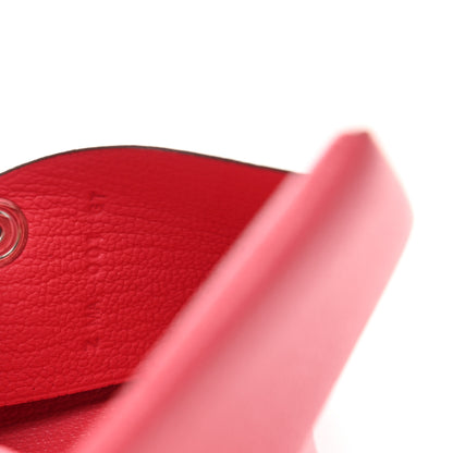 Hermes Chevre Mysore Calvi Card Case Rose Lipstick 7 of 7