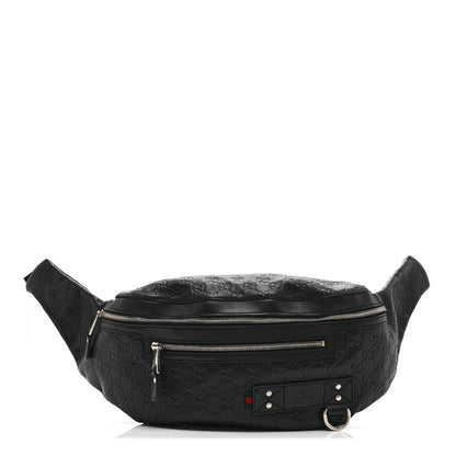 Gucci Guccissima Web Belt Bag Black 1 of 11