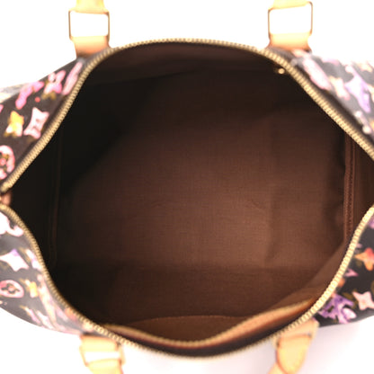 Louis Vuitton Watercolor Aquarelle Speedy 35 Brown 5 of 8