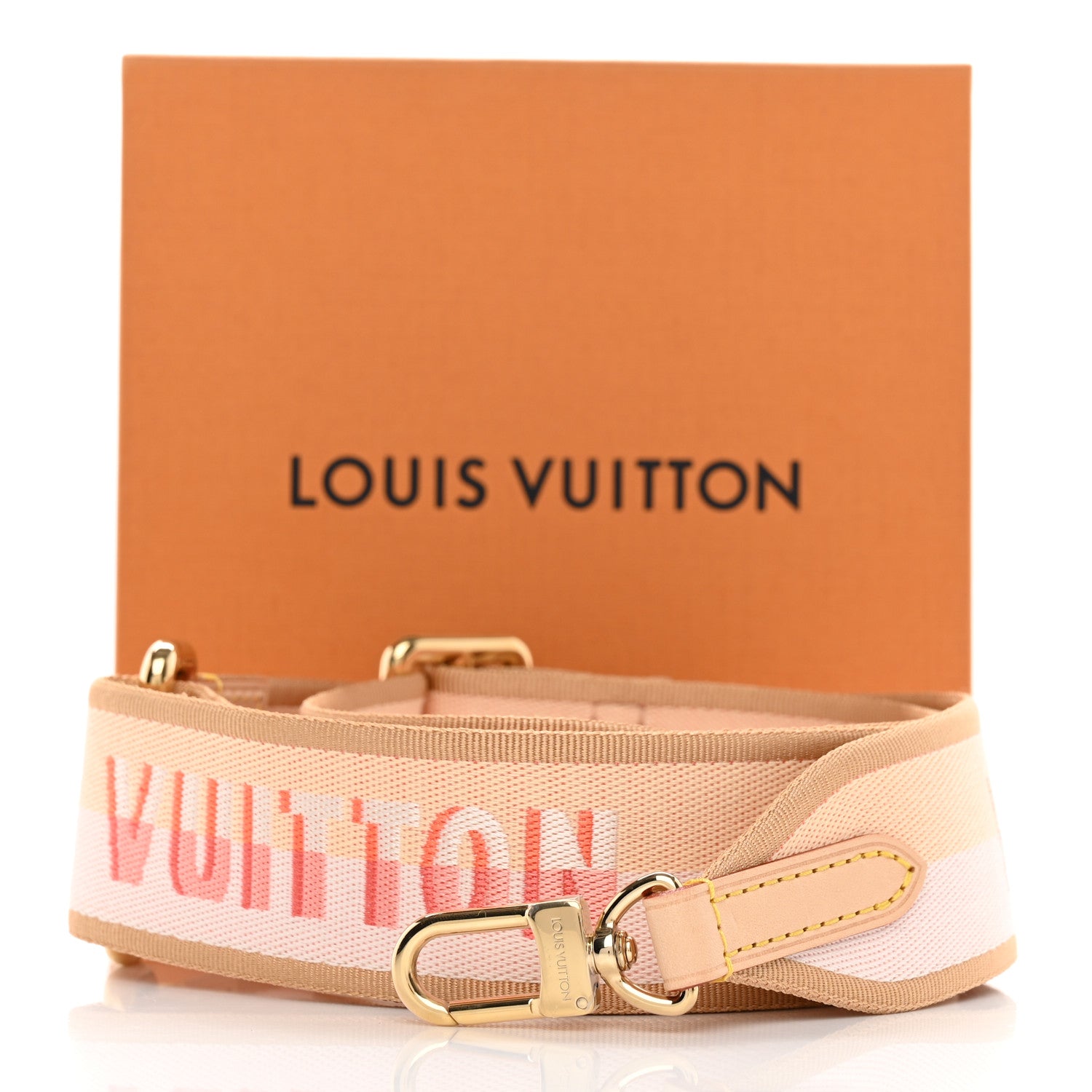 Louis Vuitton Jacquard Speedy Bandouliere 20 Shoulder Strap Pink Orange 5 of 5