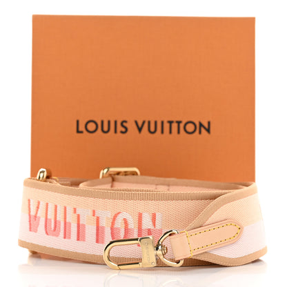 Louis Vuitton Jacquard Speedy Bandouliere 20 Shoulder Strap Pink Orange 5 of 5