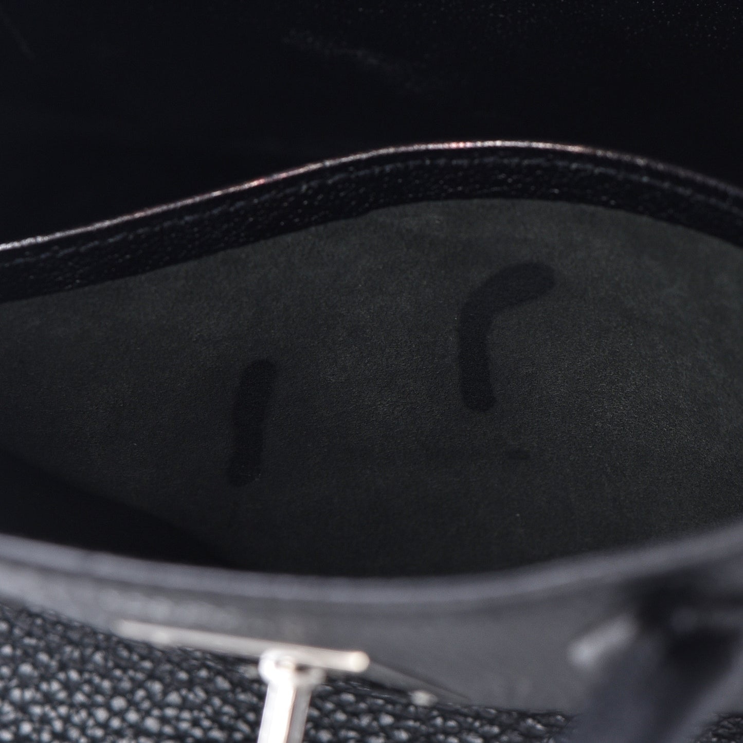 Taurillon Clemence Birkin 30 Black