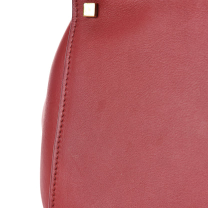 Celine Supple Calfskin Medium Phantom Luggage Red 17 of 17