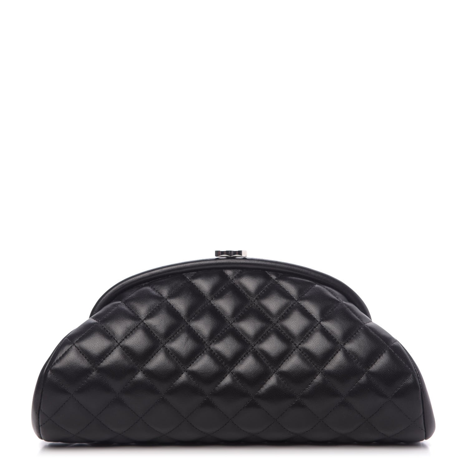 Chanel Lambskin Quilted Timeless Clutch Black 1 of 11