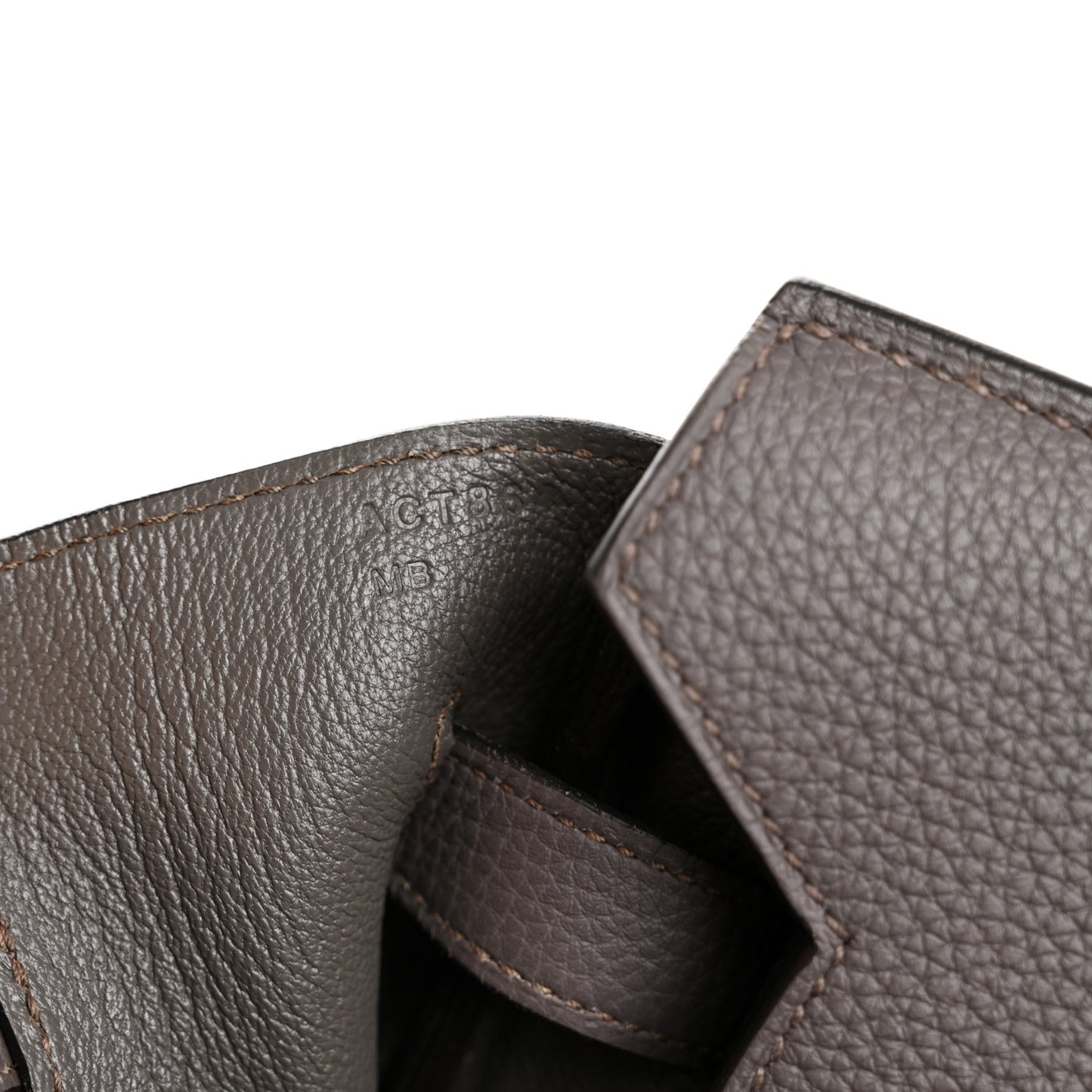 Togo Birkin 35 Etain Etain