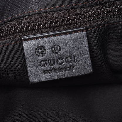 Gucci Monogram Medium Abbey Convertible Tote Dark Brown 6 of 9