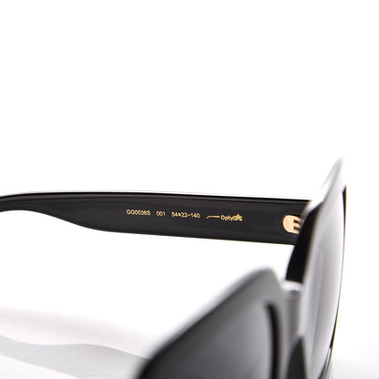 Gucci Oversize Square GG 0036S Sunglasses Black 5 of 7