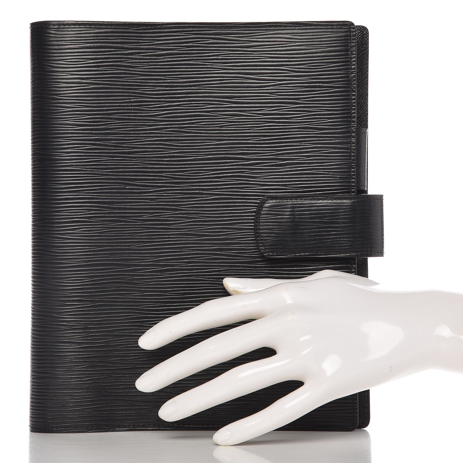 Louis Vuitton Epi Large Ring Agenda Black 2 of 8
