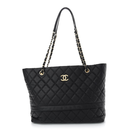 Chanel Caviar Quilted Rolled Up Tote Black 1 of 11