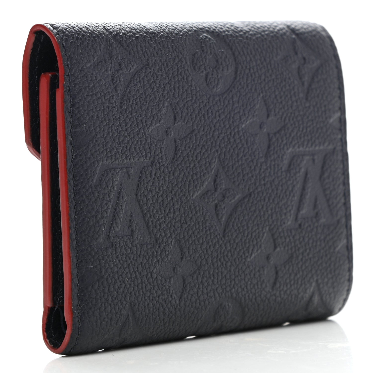Louis Vuitton Empreinte Victorine Wallet Marine Rouge 3 of 9