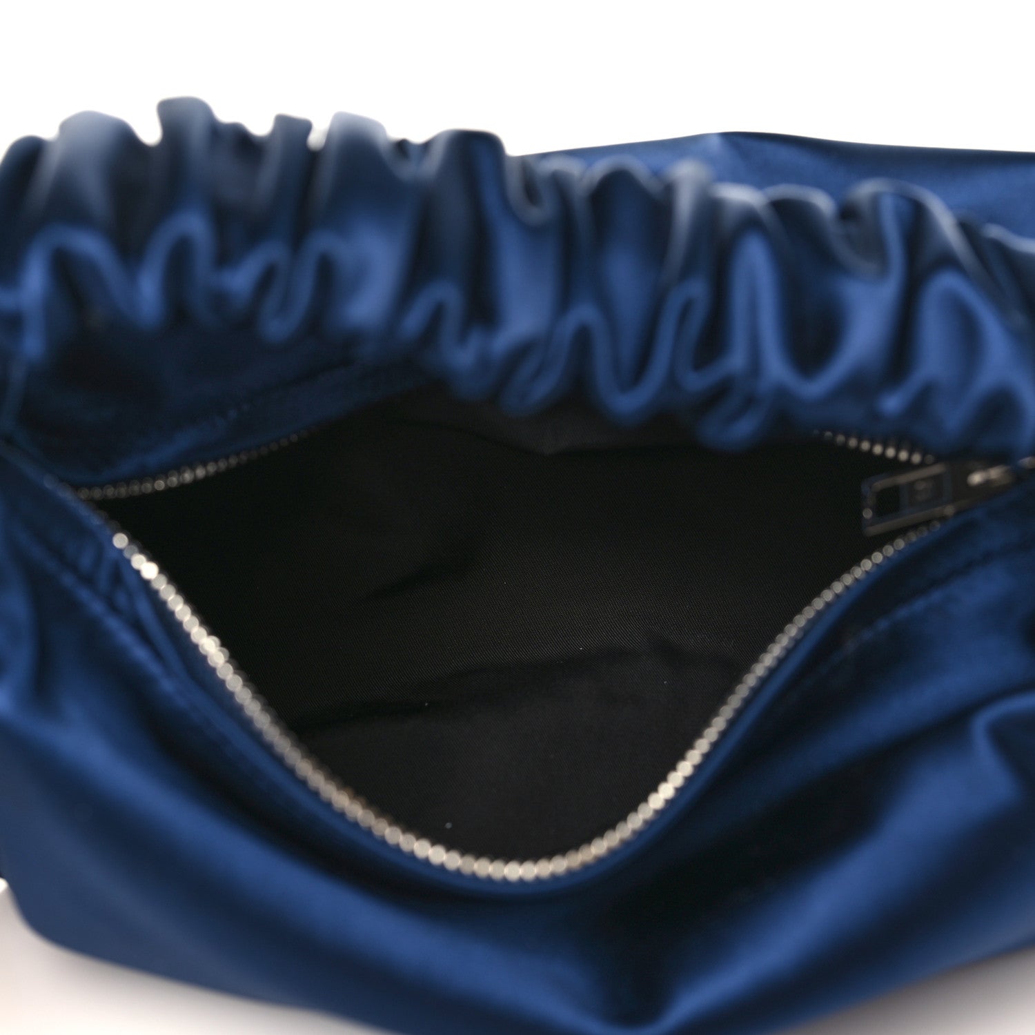 Alexander Wang Satin Mini Scrunchie Bag Night Sky 4 of 8