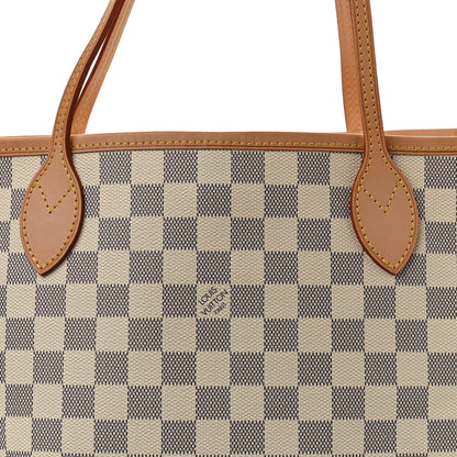 Louis Vuitton Damier Azur Neverfull MM 7 of 10