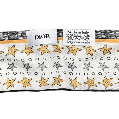 Christian Dior Silk L'Etoile Mitzah Scarf 3 of 3