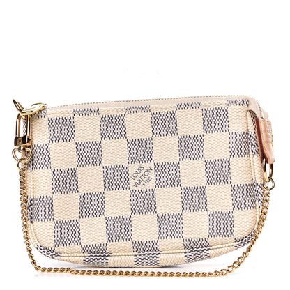 Louis Vuitton Damier Azur Mini Pochette Accessories 1 of 6