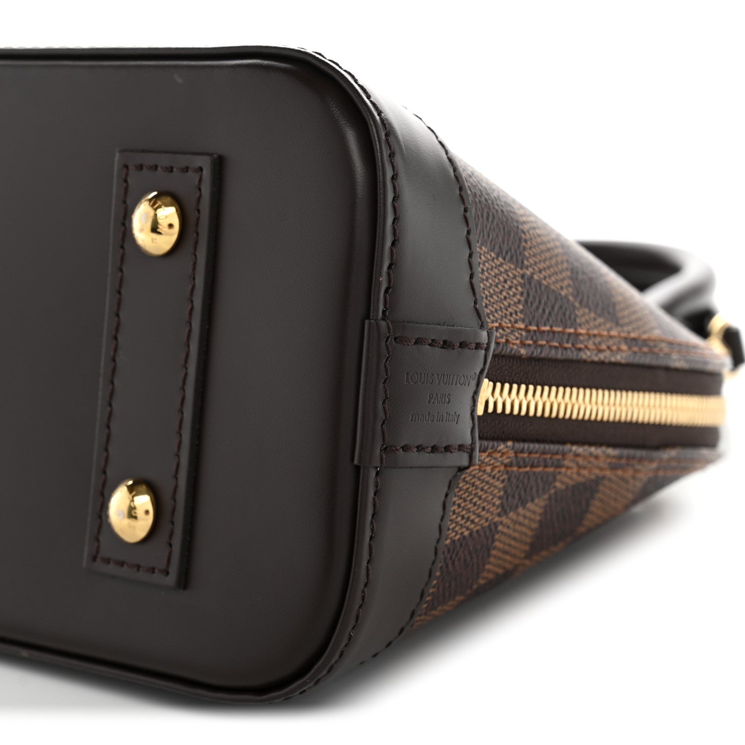 Louis Vuitton Damier Ebene Alma BB 9 of 10