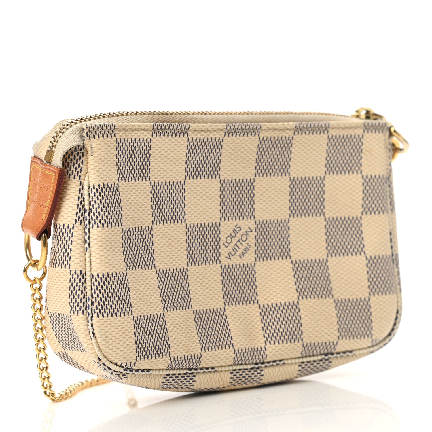 Louis Vuitton Damier Azur Mini Pochette Accessories 3 of 8