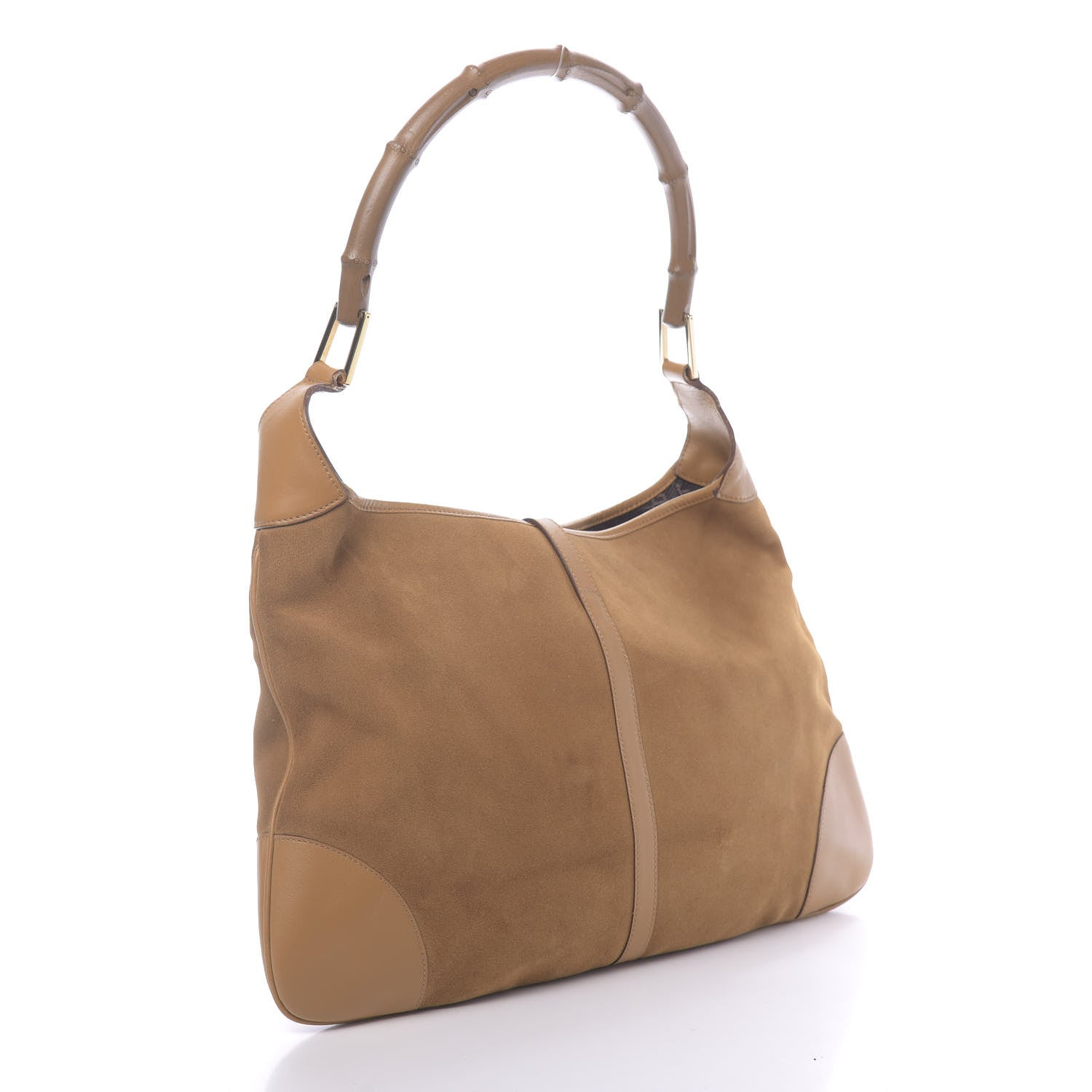 Gucci Suede Small Jackie O Hobo Light Brown 3 of 13