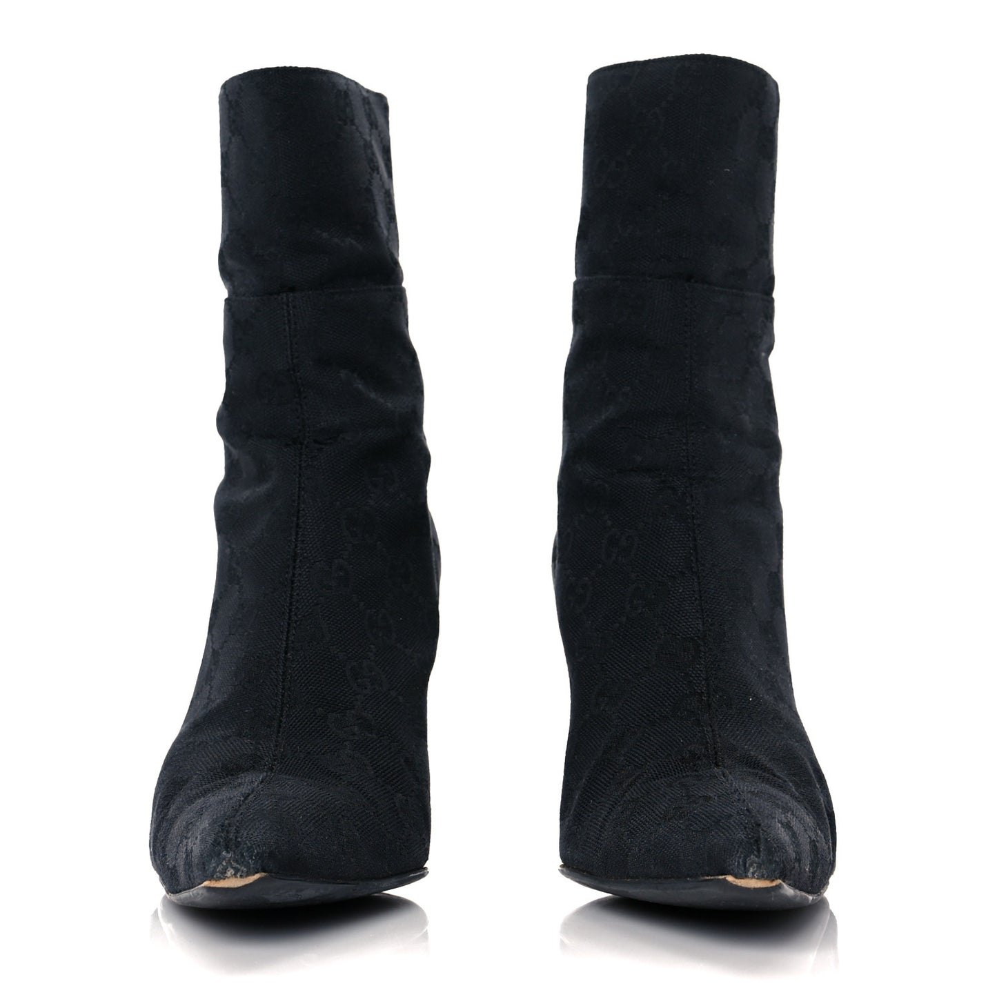 Monogram Tess S Gomma Boots 8.5 Black