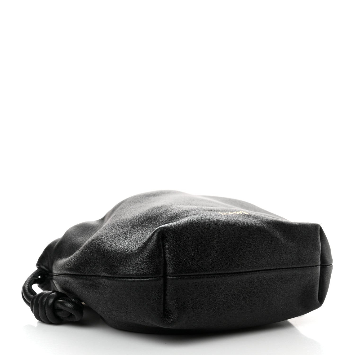 Loewe Nappa Calfskin Mini Flamenco Knot Clutch With Chain Black 4 of 11