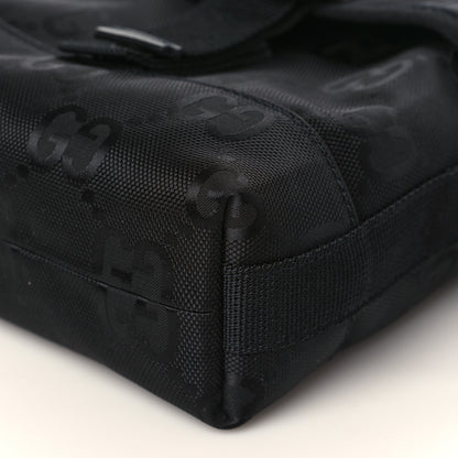 Gucci Econyl Nylon Monogram Off The Grid Messenger Bag Black 8 of 9