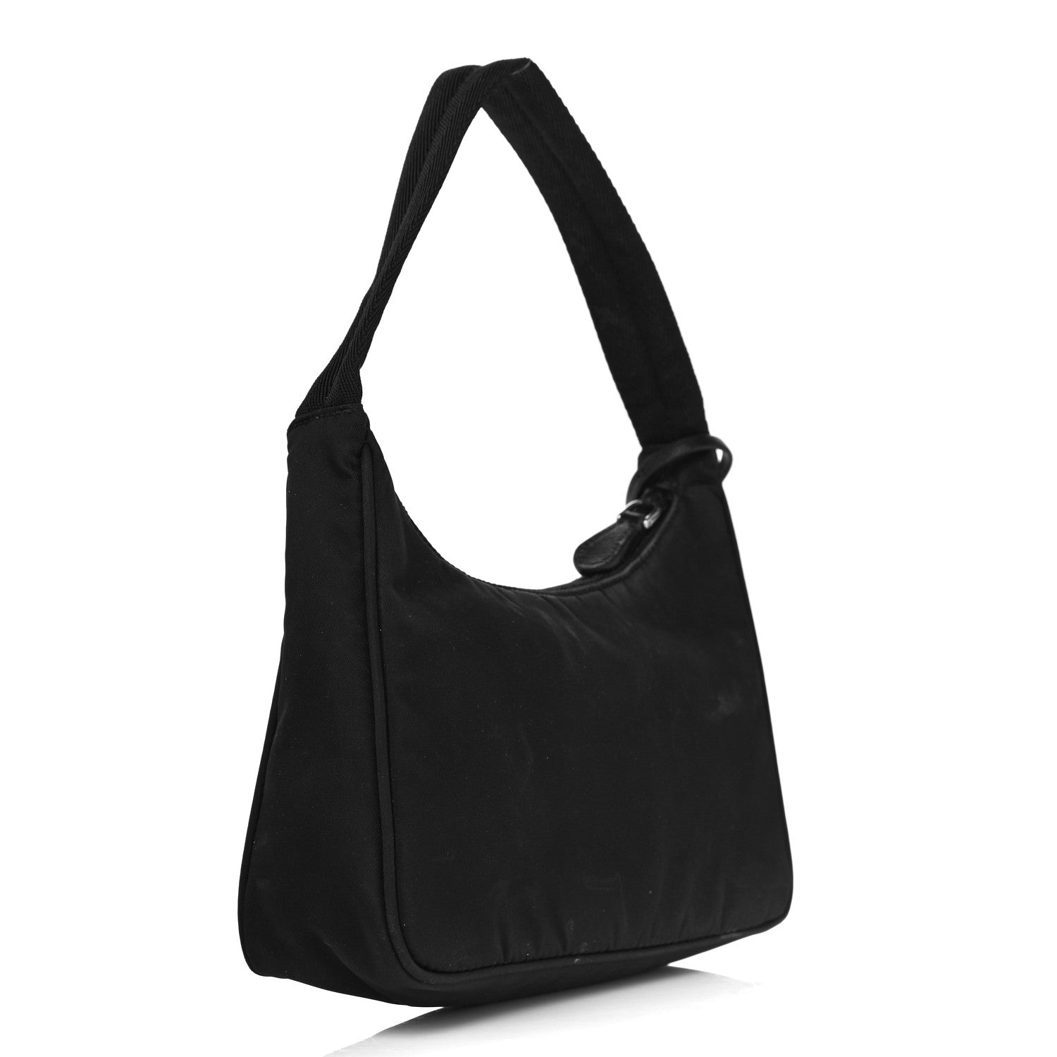 Prada Tessuto Nylon Mini Re-Edition 2000 Bag Black 3 of 13