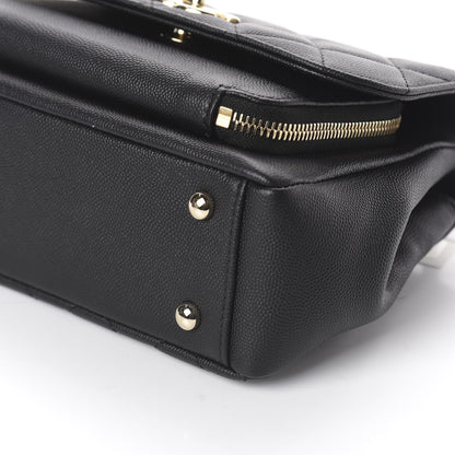 Chanel Caviar Quilted Mini Business Affinity Flap Black 8 of 8