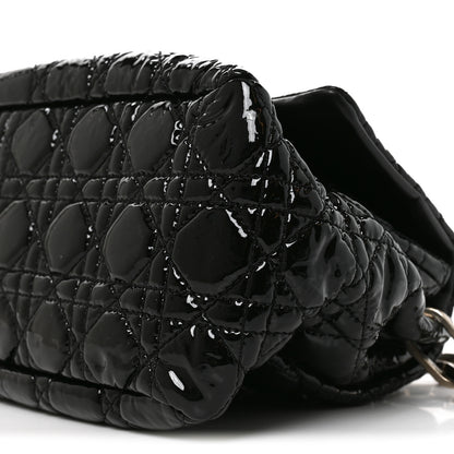 Christian Dior Patent Cannage New Lock Flap Black 9 of 9