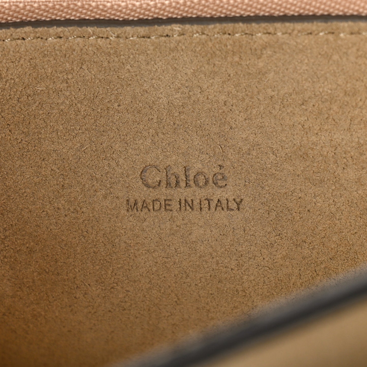 Suede Calfskin Medium Faye Shoulder Bag Caramel