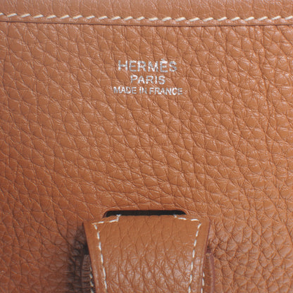 Hermes Taurillon Clemence Evelyne III GM Gold 6 of 8