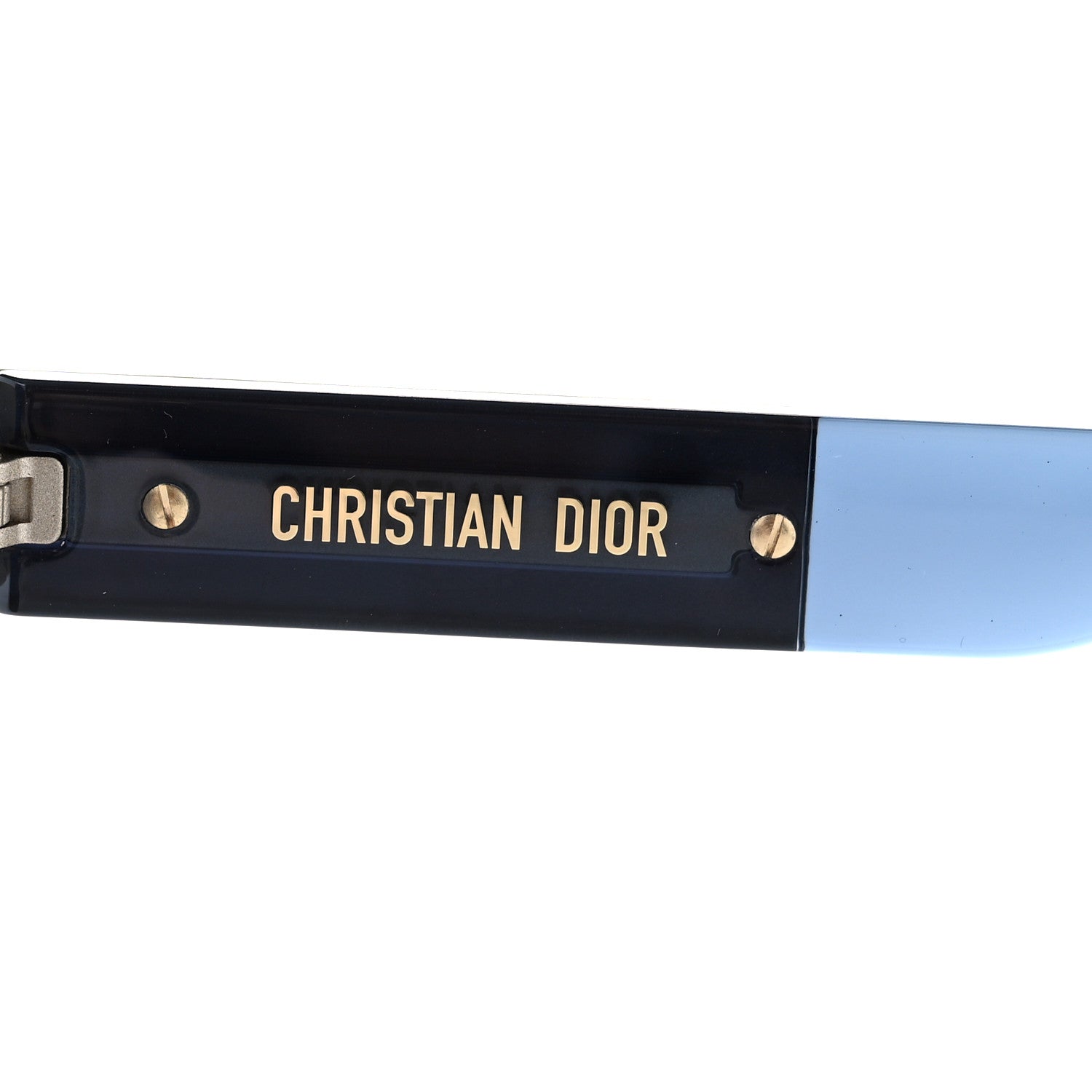 Christian Dior Diorsignature 60mm Square Sunglasses Shiny Gold Gradient Smoke 5 of 8