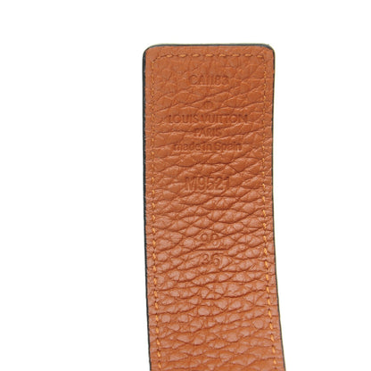 Louis Vuitton Taurillon Calfskin 30mm LV Initiales Reversible Belt 90 36 Black 3 of 5