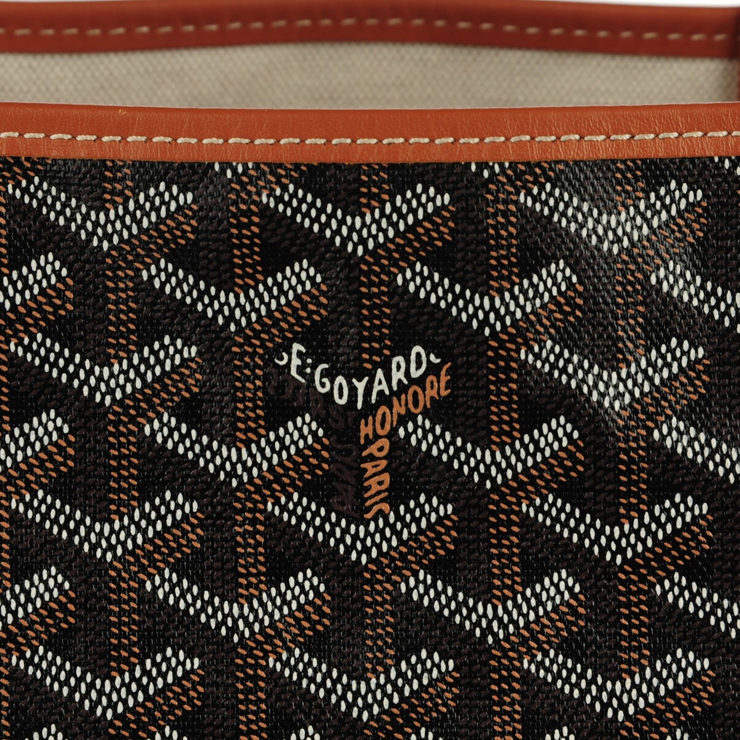 Goyardine Saint Louis PM Black Gold