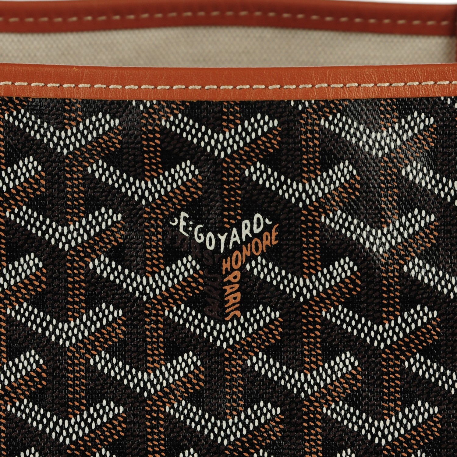 Goyard Goyardine Saint Louis PM Black Gold 6 of 8