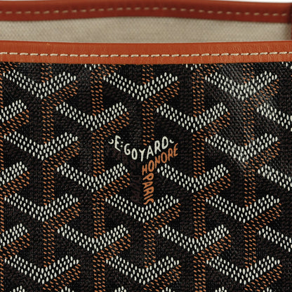 Goyard Goyardine Saint Louis PM Black Gold 6 of 8