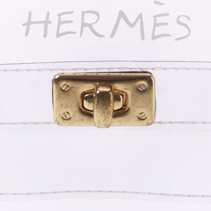 Hermes Vinyl Souvenir De L'Exposition Kelly Transparent 8 of 8