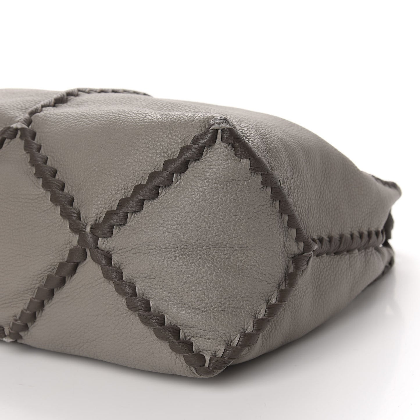 Cervo Lavato Deerskin Hobo Dark Cement New Steel