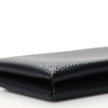 Hermes Epsom Calvi Card Case Black 10 of 12