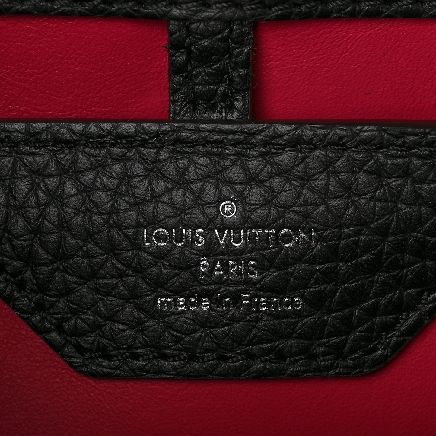 Taurillon Capucines PM Black
