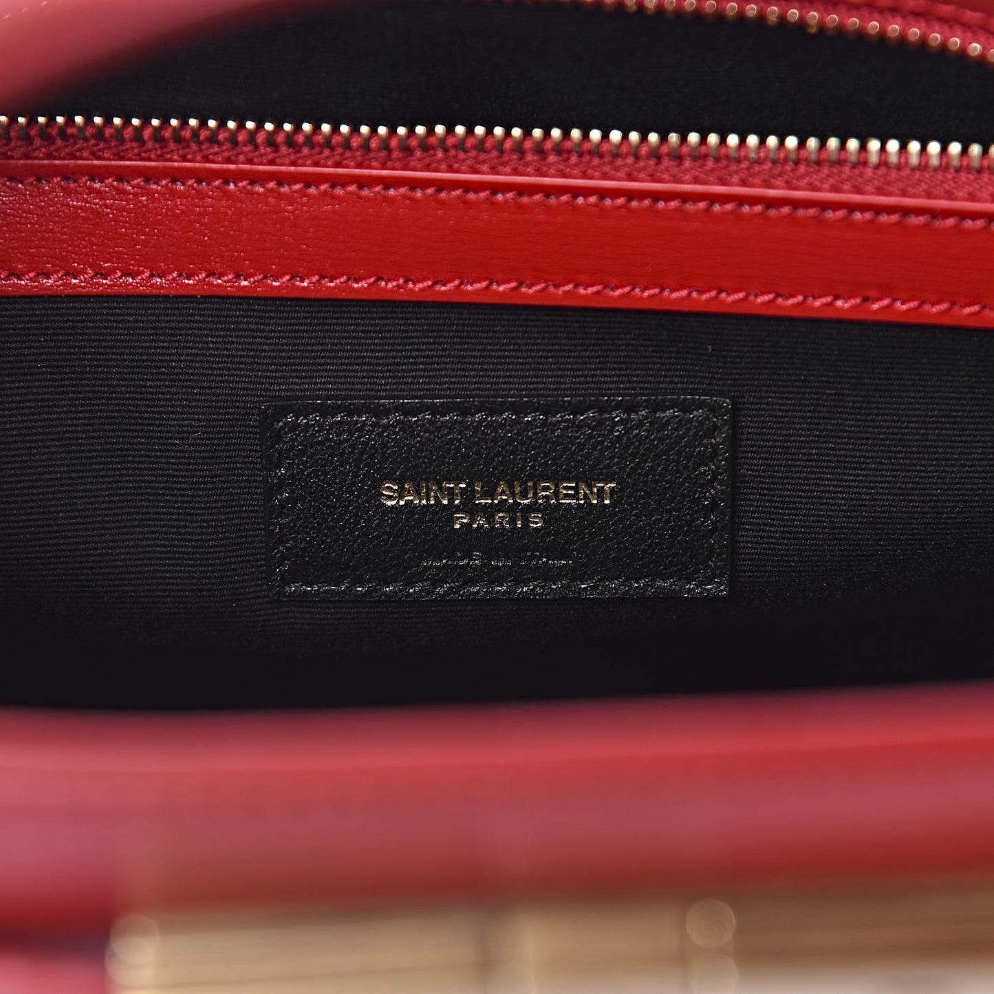 Calfskin Small Manhattan Shopper Tote Red