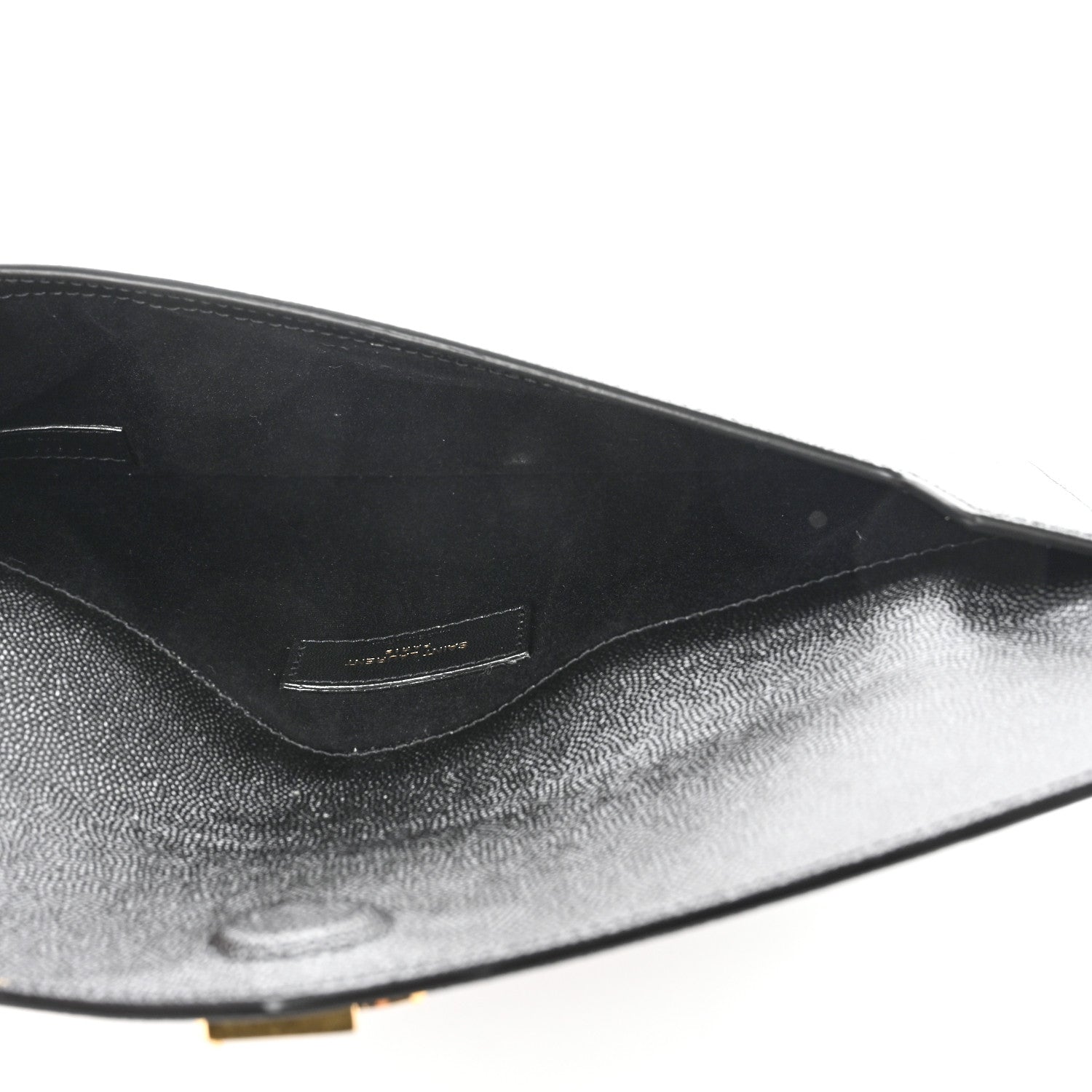 Saint Laurent Grain De Poudre Uptown Pouch Black 7 of 10