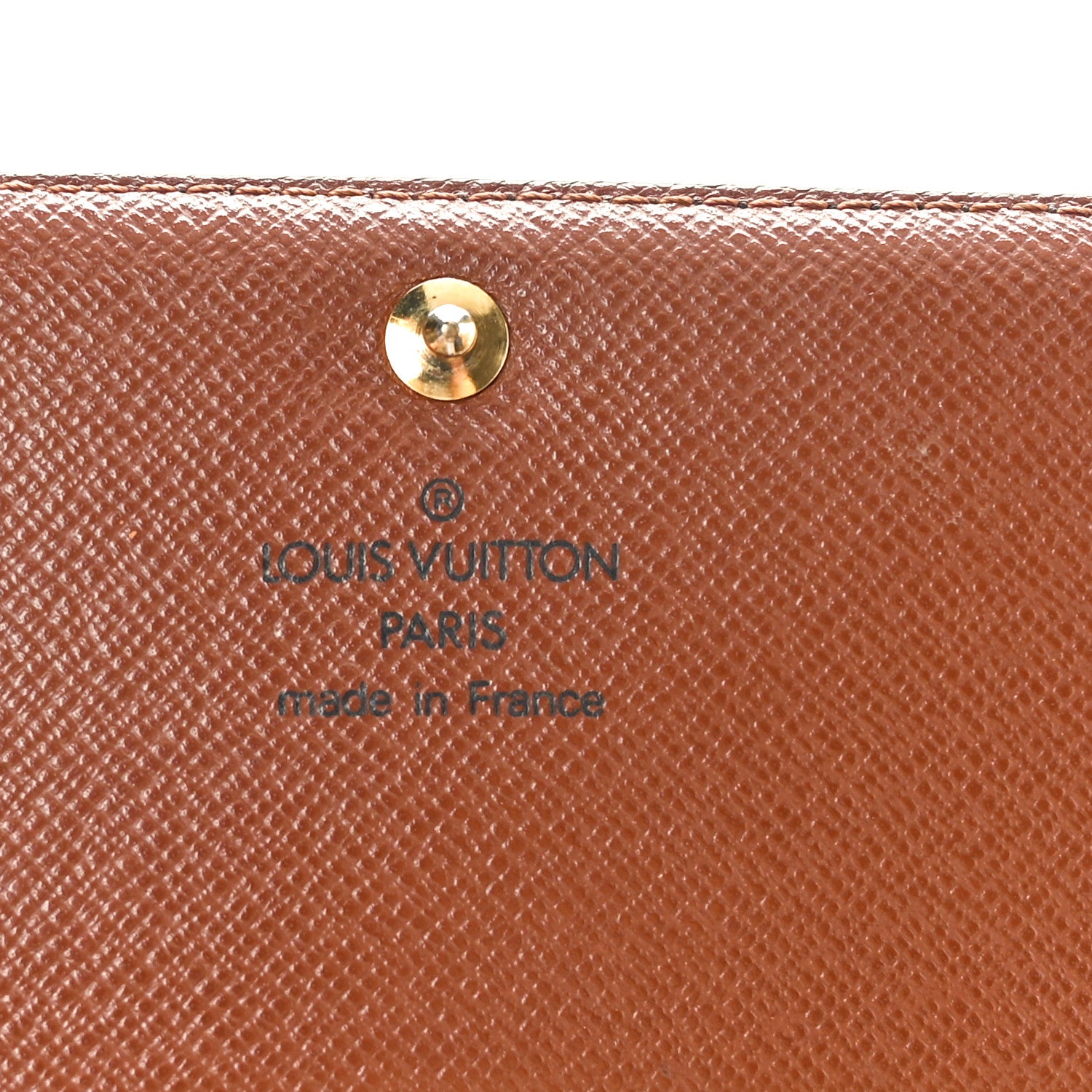 Louis Vuitton Monogram Porte-Monnaie Tresor Wallet 6 of 9