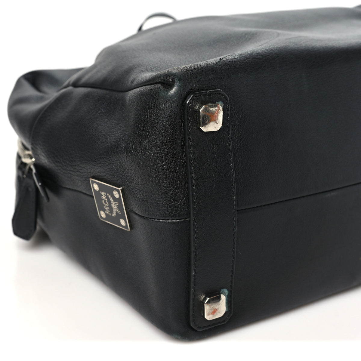 Calfskin Boston Bag Black